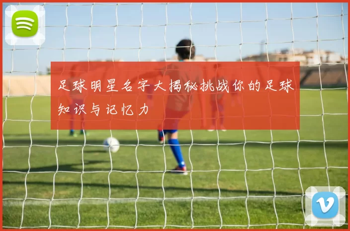 足球明星名字大揭秘挑战你的足球知识与记忆力